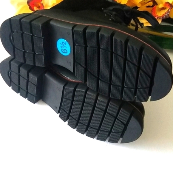 OSCAR SPORT HAND MADE ITALIAN LEATHER FUR LINED ANKLE BOOTS SIZE 6.5 NWT - Picture 13 of 14